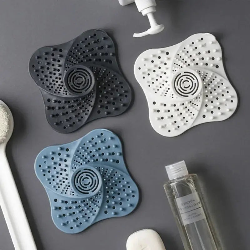 Spiral Shower Drain Hair Catcher — Clog-Free Drains