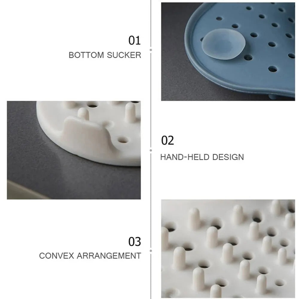 Spiral Shower Drain Hair Catcher — Clog-Free Drains