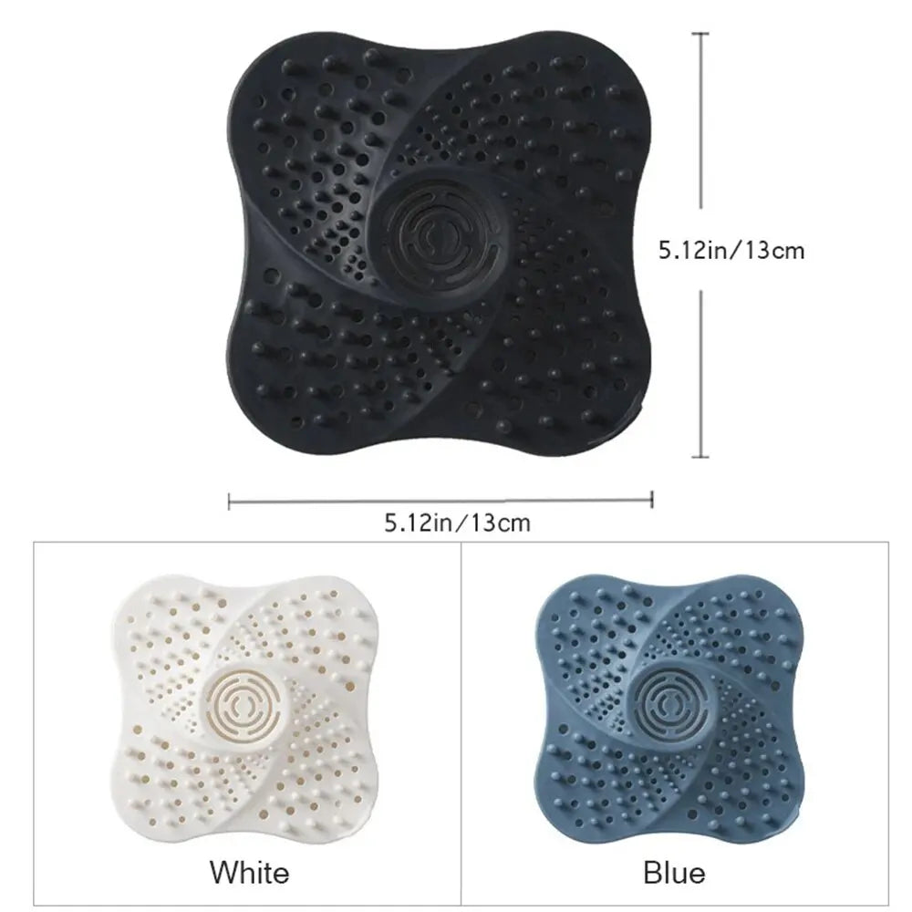 Spiral Shower Drain Hair Catcher — Clog-Free Drains