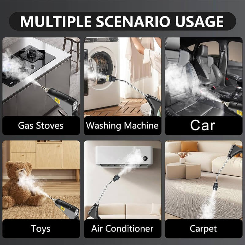 High-Pressure Steam Cleaner — 2500W Deep Clean