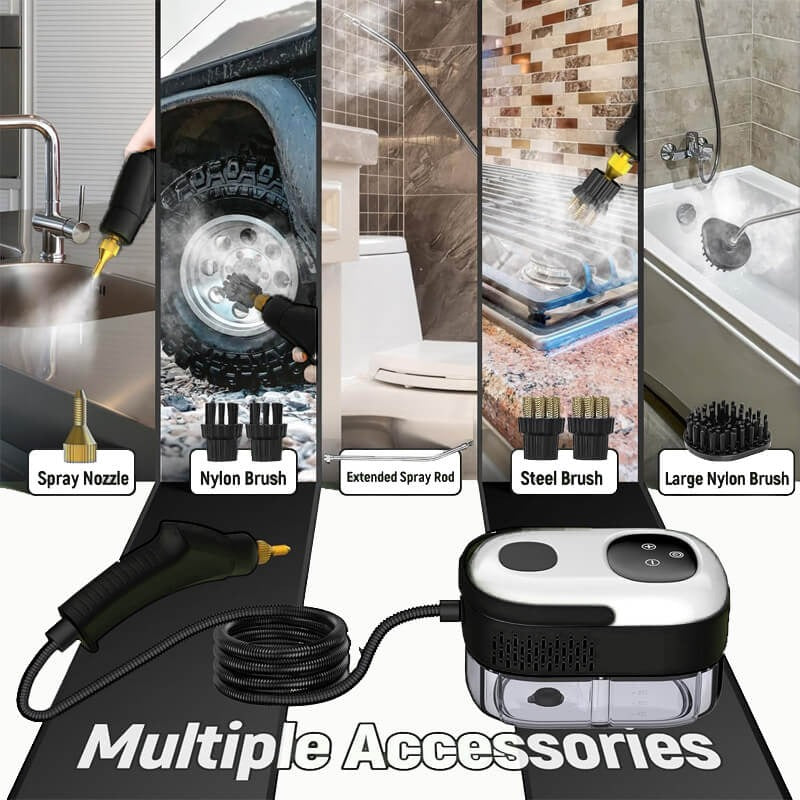 High-Pressure Steam Cleaner — 2500W Deep Clean