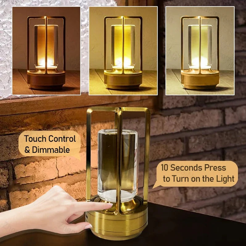 Cordless Nordic Table Lamp — Touch Control
